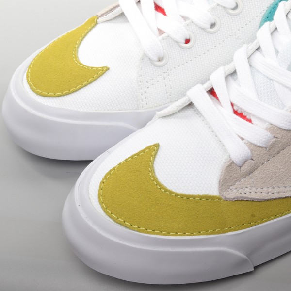 Nike SB Zoom Blazer Mid Hack Pack CI3833−101 Yellow White 