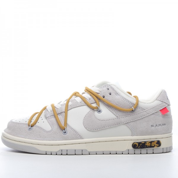 Off-White x Nike Dunk Low "The 50" DJ0950-105 Gray 