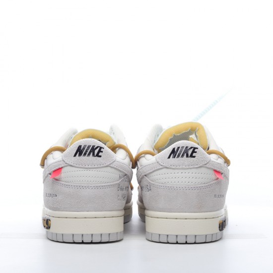 Off-White x Nike Dunk Low The 50 DJ0950-105 Gray