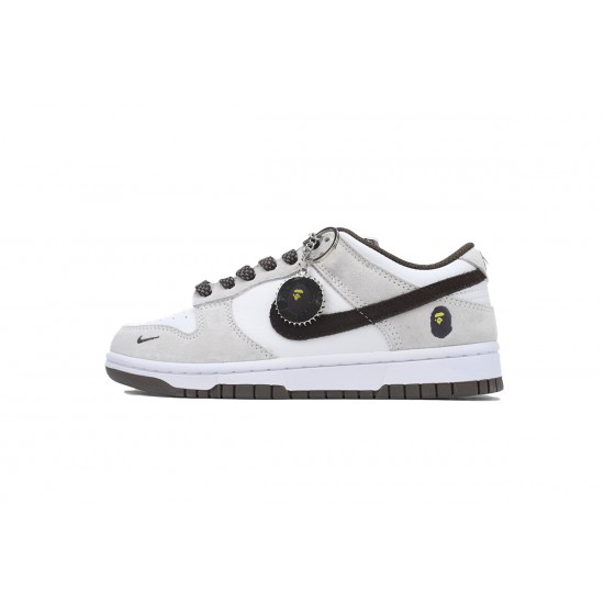 Nike Dunk Low Grey White KK1888-011 Womens And Mens Shoes