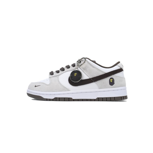 Nike Dunk Low Grey White KK1888-011 Womens And Mens Shoes