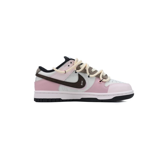 Nike Dunk Low Pink White CW1590-100 Womens Shoes