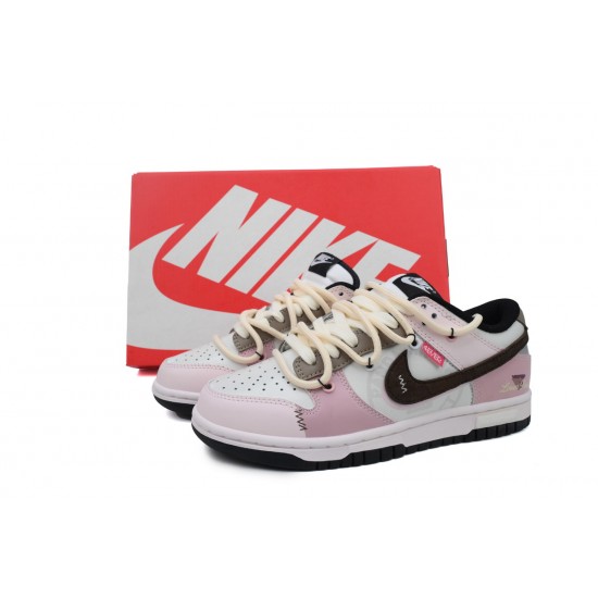 Buy Nike Dunk Low Pink White CW1590-100 Womens Shoes Sale