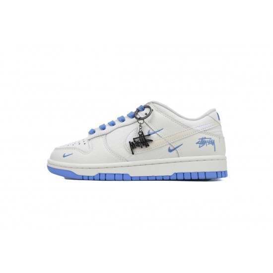 Shop Nike Dunk Low White Blue KK1888-014 Womens And Mens Shoes For Sale