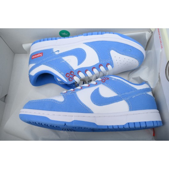 Nike Dunk Low White Blue KK1888-015 Womens And Mens Shoes