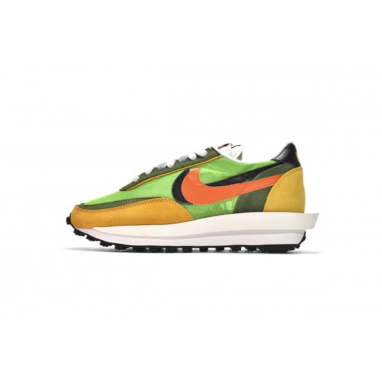 Sacai x Nike LDV Waffle Green Gusto BV0073-300 Women Men Shoes