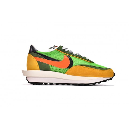 Sacai x Nike LDV Waffle Green Gusto BV0073-300 Women Men Shoes