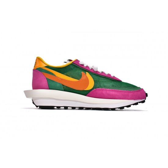 Sacai x Nike LDV Waffle Pine Green BV0073-301 Women Men Shoes